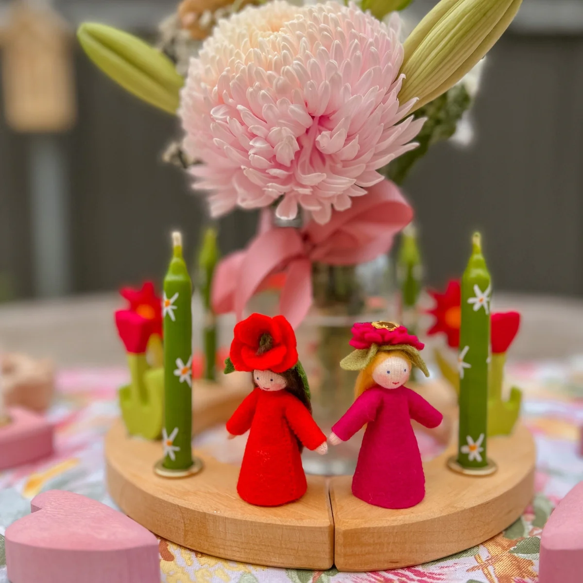 Grimm's Birthday Ring Natural 12 Holes - Image 6