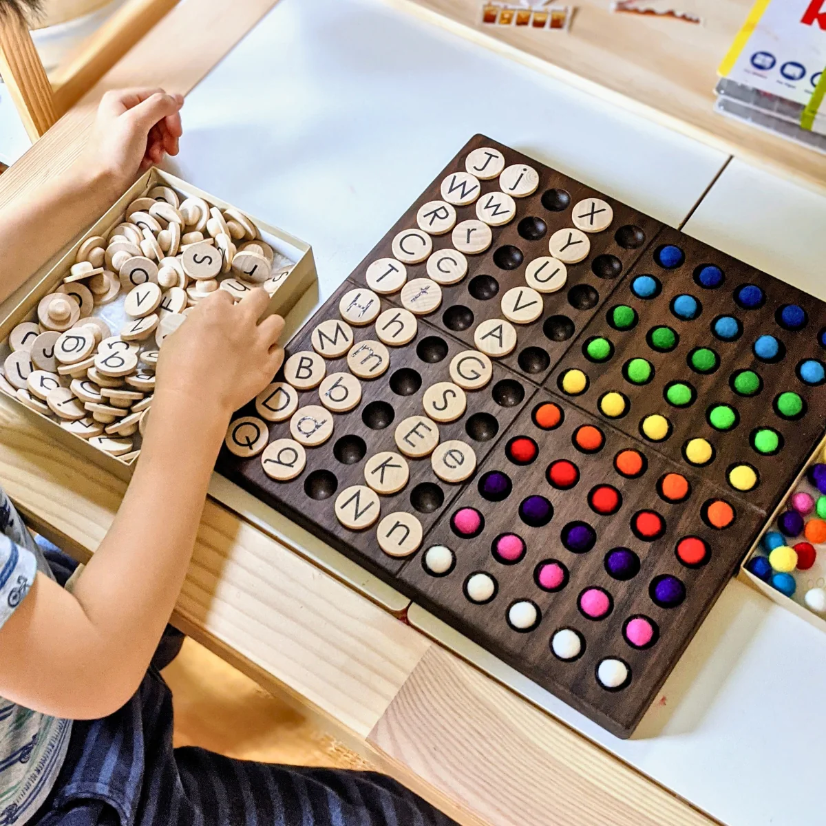 From Jennifer Hundred Frame with Wool Balls - Image 15