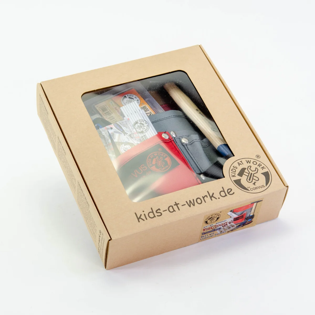 Kids at Work Vegan Tool Belt with Tools - Set 2 - Image 3