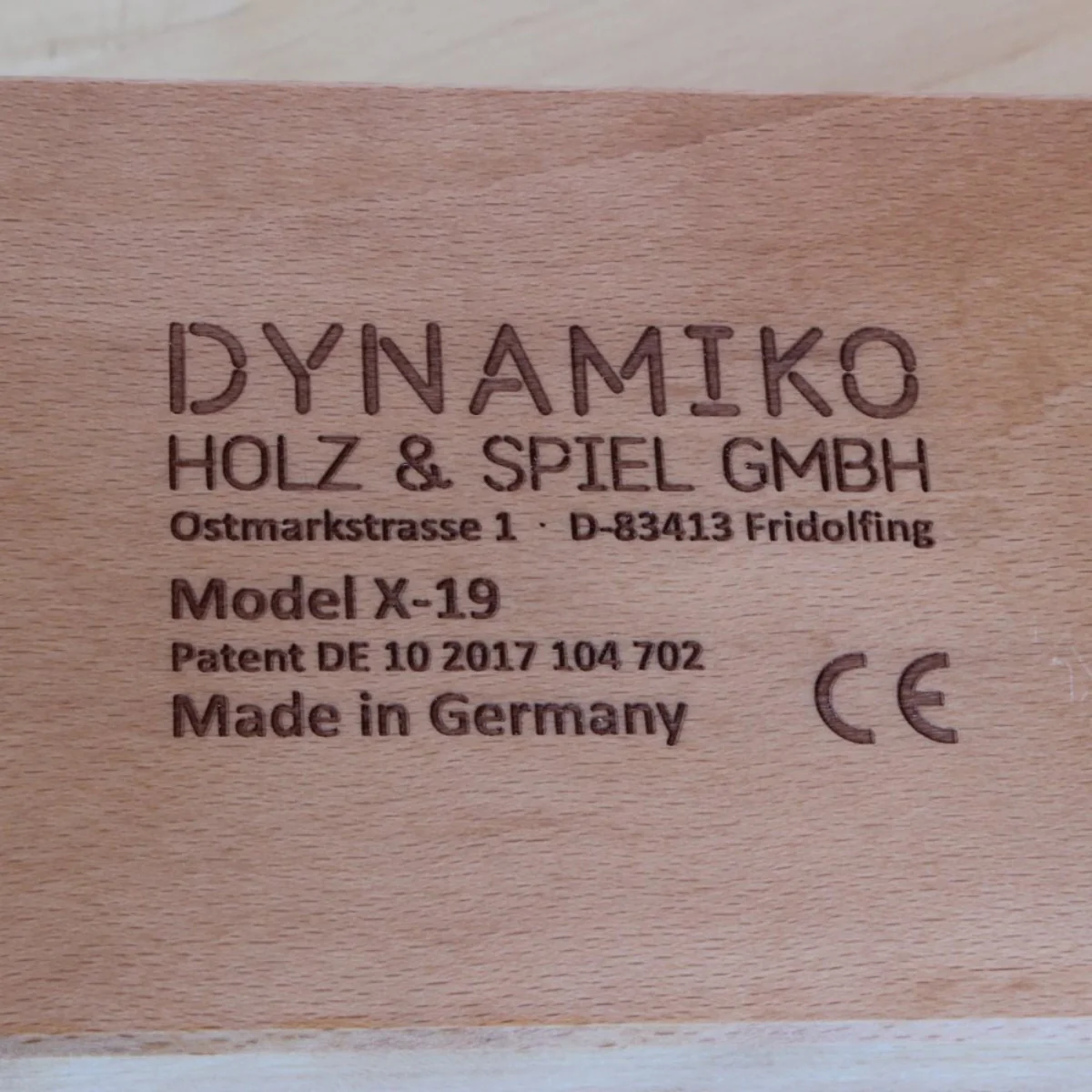 Dynamiko Wooden Ride On - Caterpillar Green - Image 7