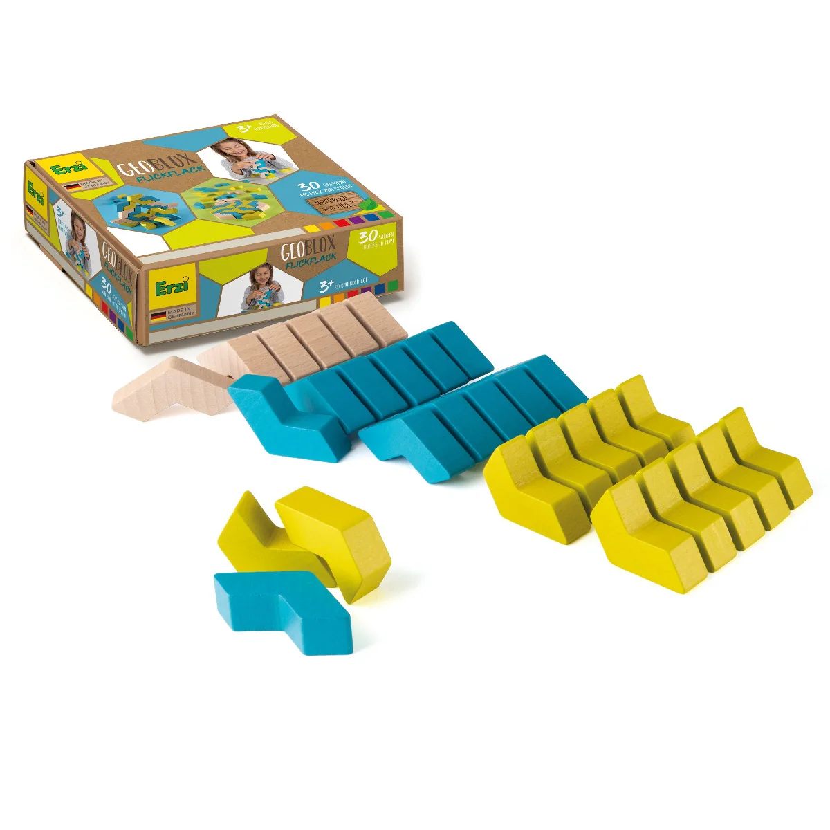 Erzi Building Blocks GeoBlox FlickFlack - Retired Product - Image 9