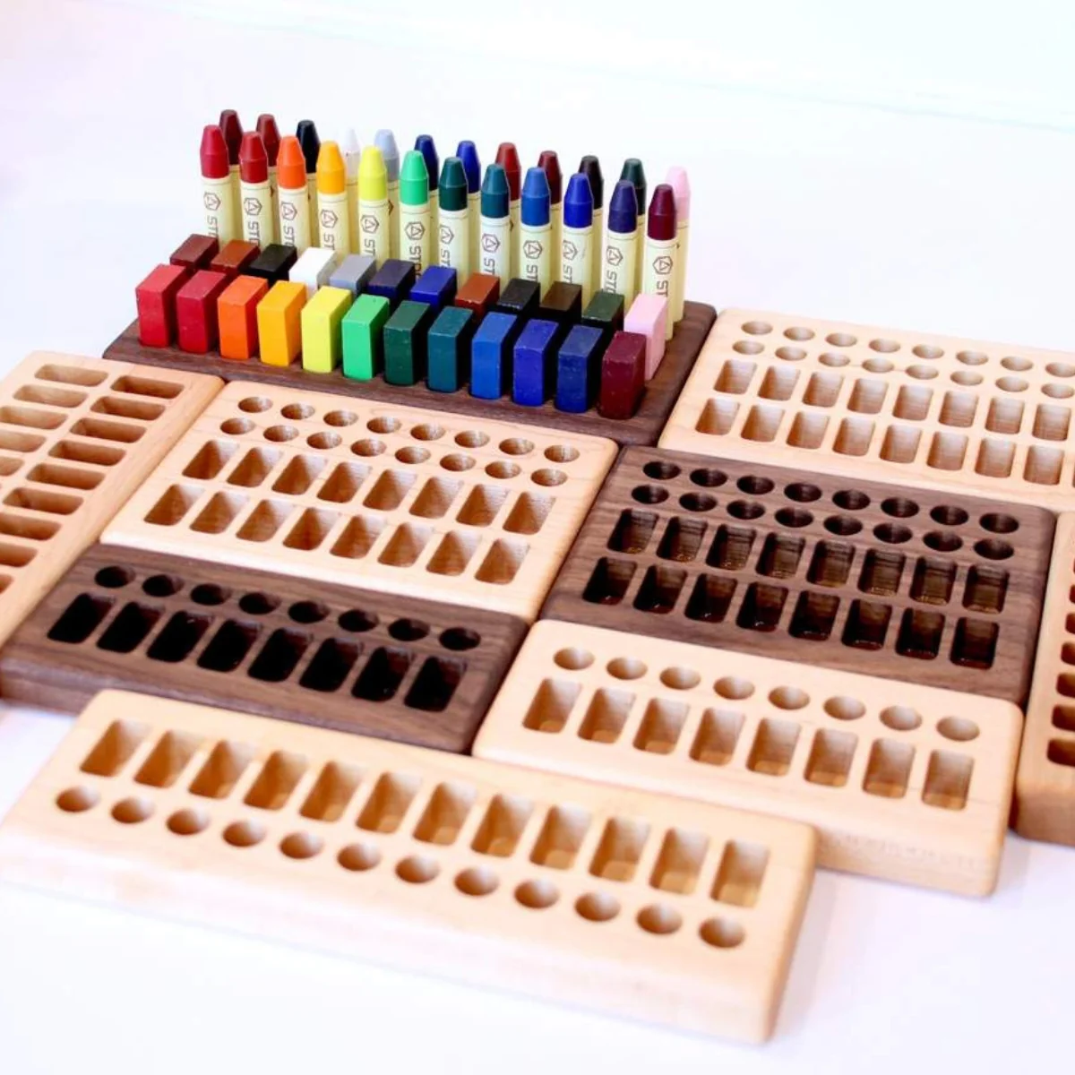 From Jennifer Crayon Holder for STOCKMAR 8 Stick & 8 Block Crayons - Image 9