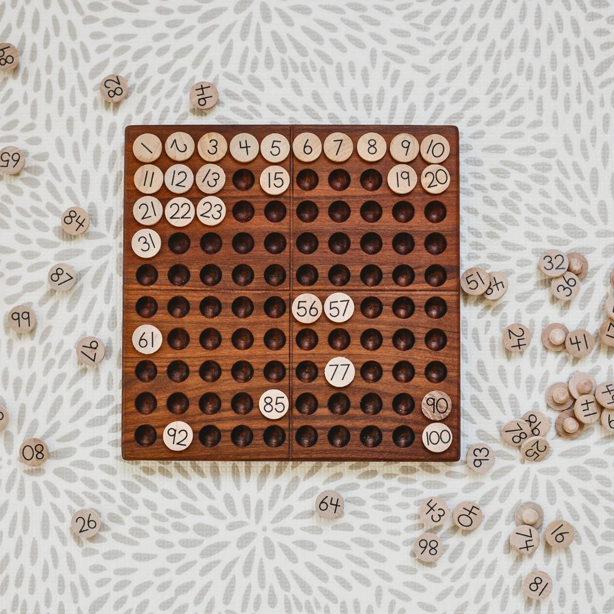 From Jennifer Hundred Frame with Wool Balls - Image 24