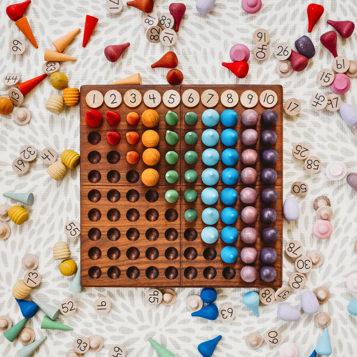 From Jennifer Hundred Frame with Wool Balls - Image 14