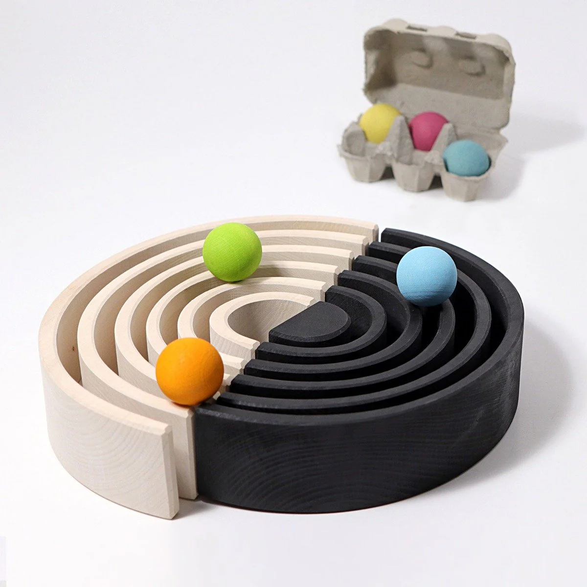 Grimm's Rainbow Monochrome Tunnel Large 12 Pieces - Image 3