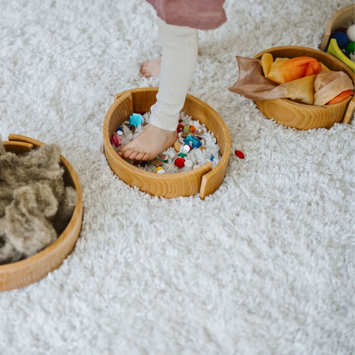 Grimm's Rainbow Natural Tunnel Large 12 Pieces - Image 6