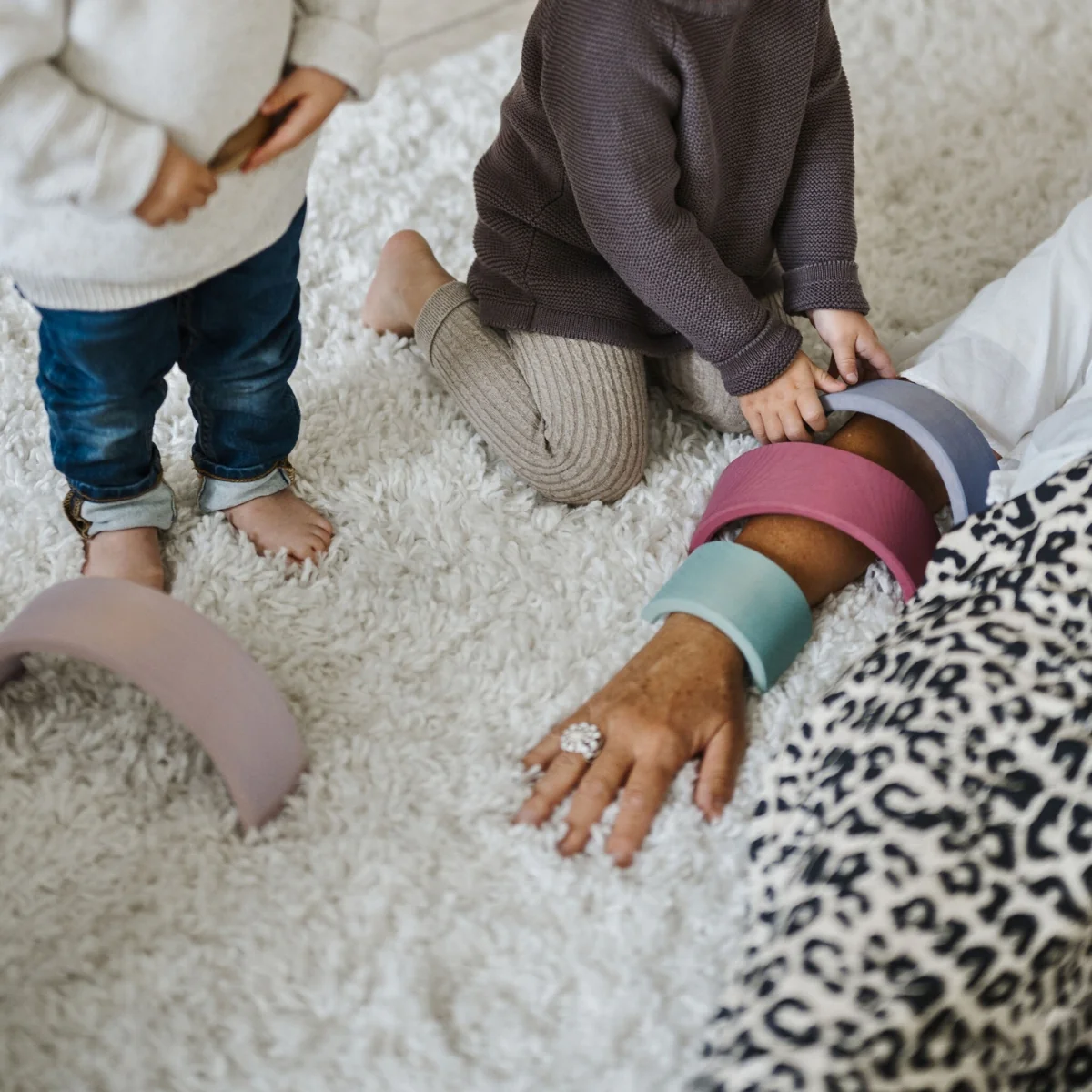 Grimm's Rainbow Pastel Large 12 Pieces - Image 9