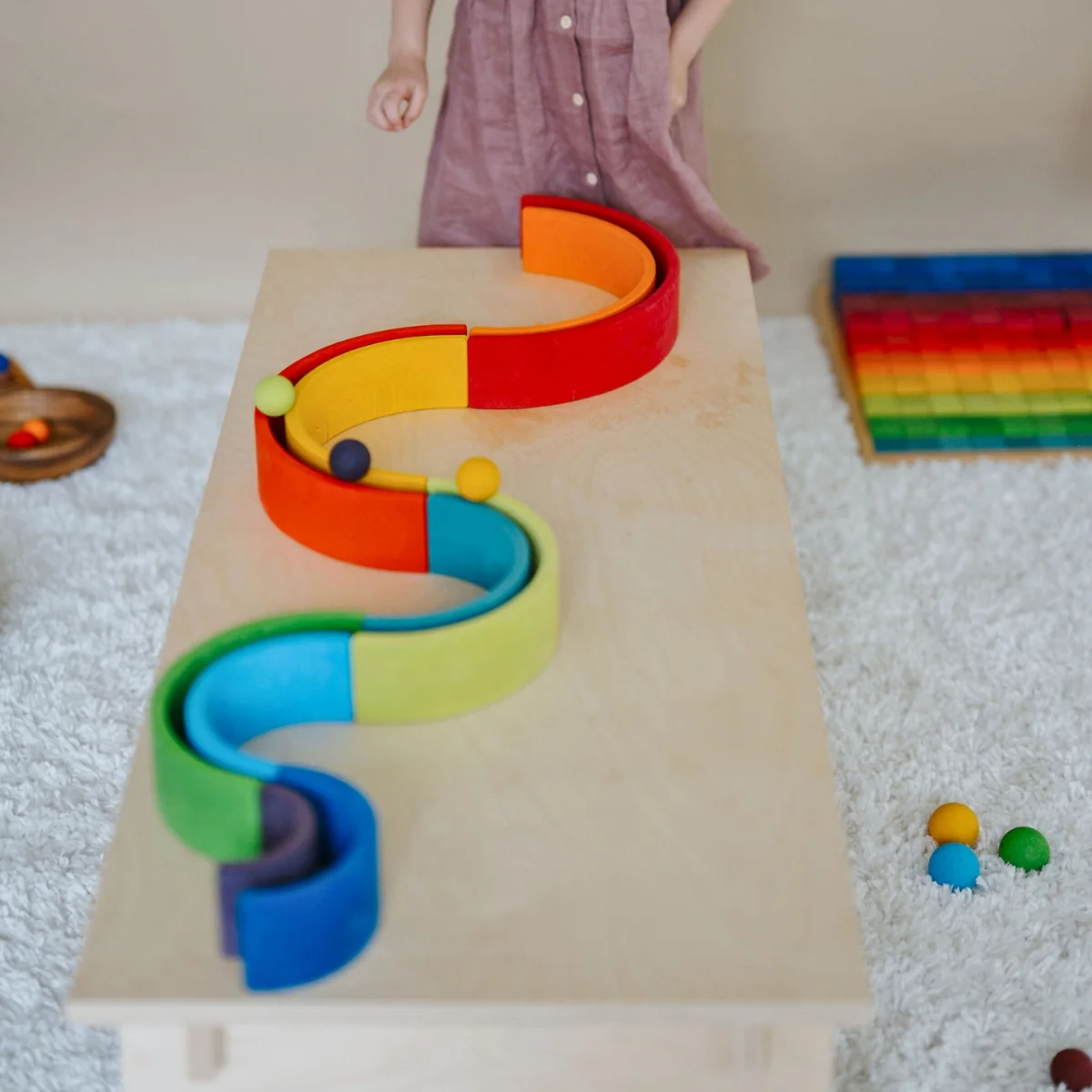 Grimm's Rainbow Large 12 Pieces - Image 8