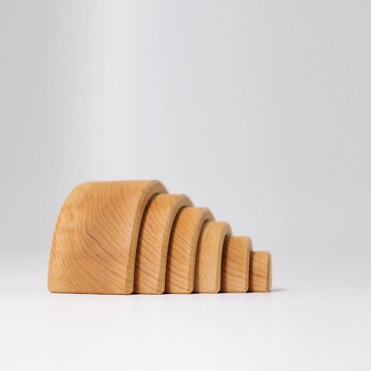 Grimm's Rainbow Natural Tunnel Medium 6 Pieces - Image 9