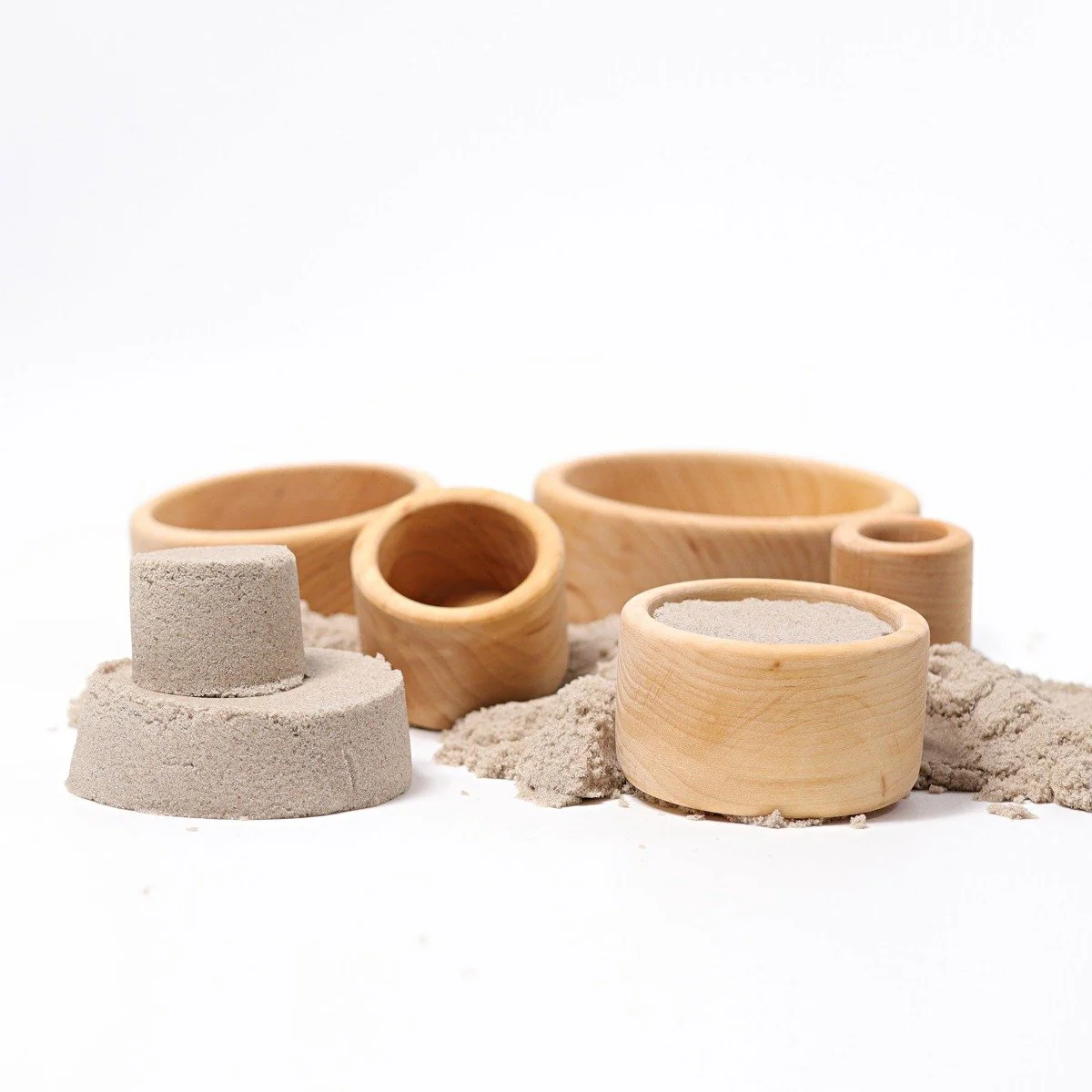 Grimm's Stacking Bowls - Natural - Image 4