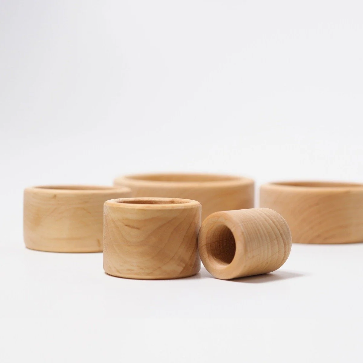 Grimm's Stacking Bowls - Natural - Image 6