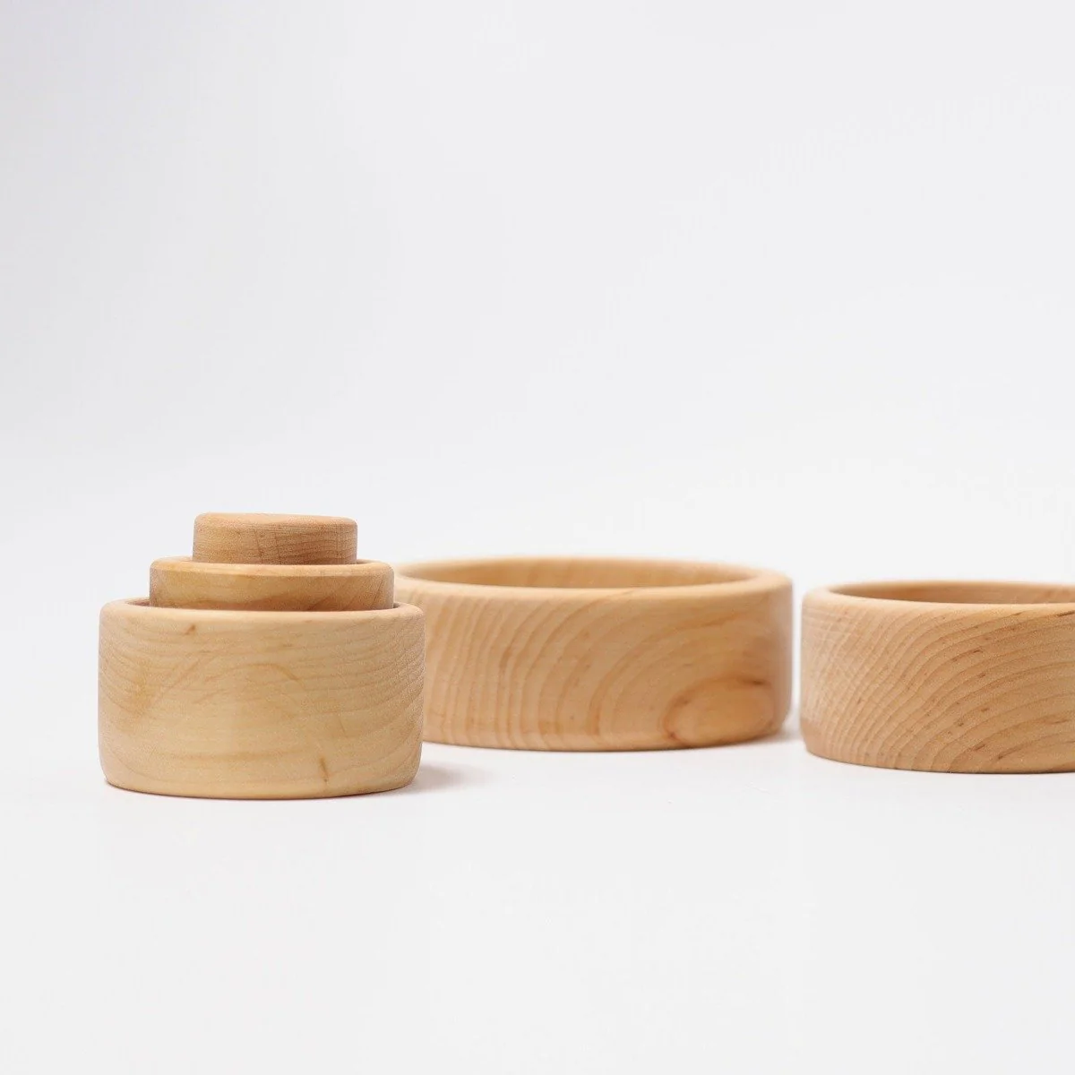 Grimm's Stacking Bowls - Natural - Image 8
