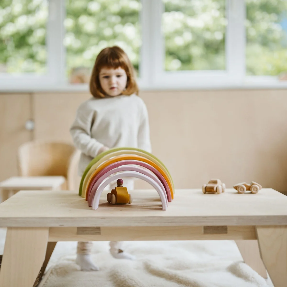 Grimm's Rainbow Pastel Large 12 Pieces - Image 14