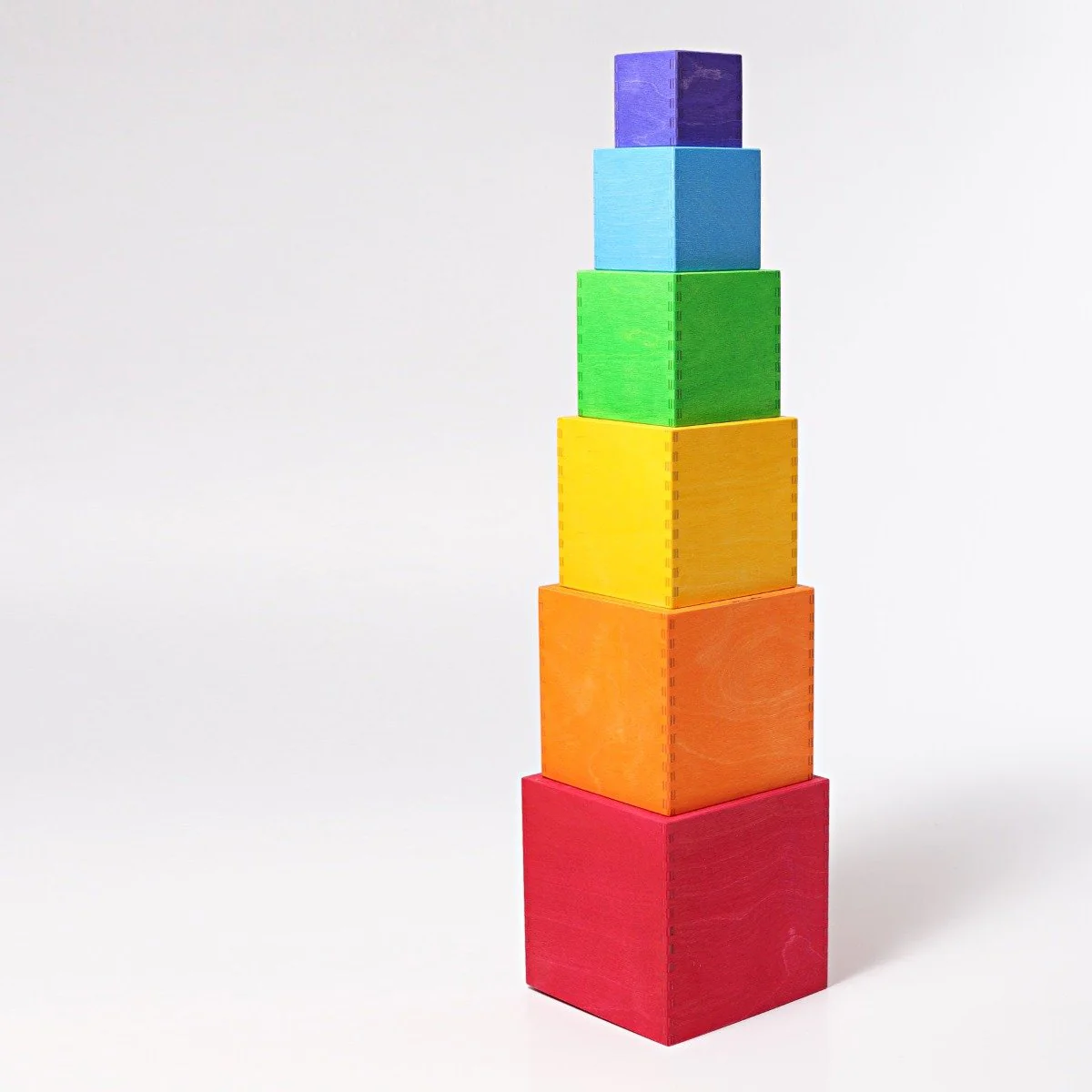 Grimm's Stacking Boxes - Rainbow - Image 4