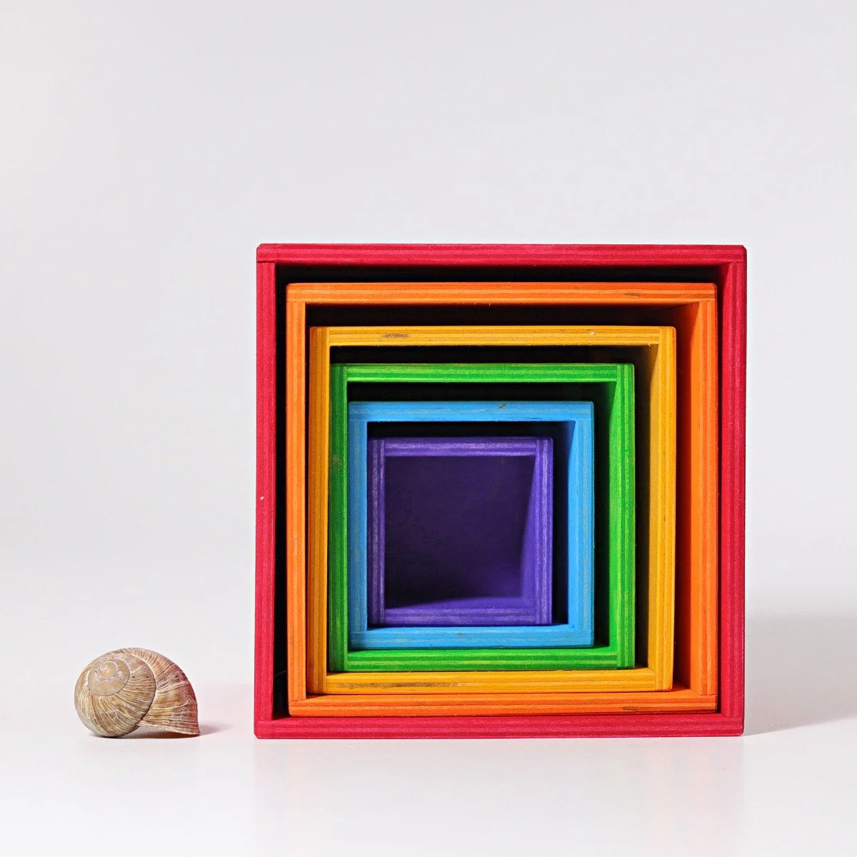 Grimm's Stacking Boxes - Rainbow - Image 9