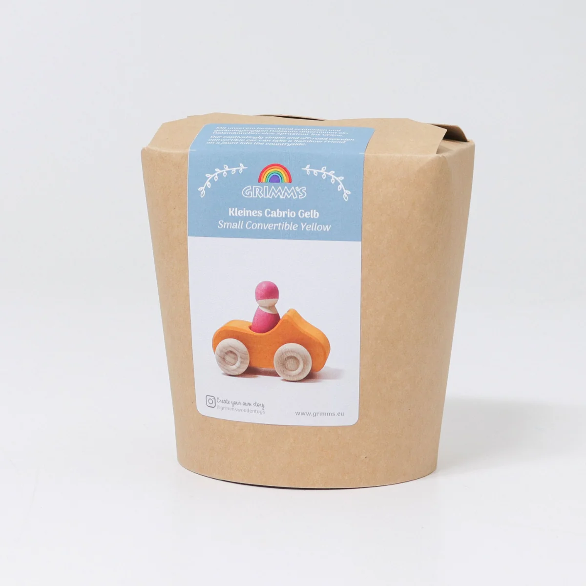 Grimm's Car Small Convertible Yellow (2019) - Image 4