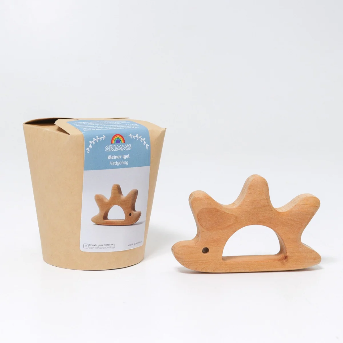 Grimm's Grasping Toy - Hedgehog Small - Image 5