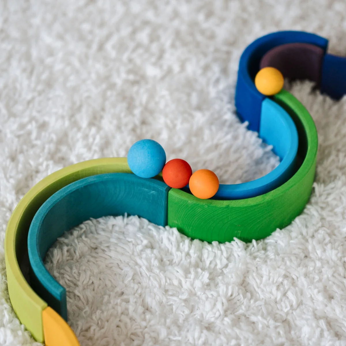 Grimm's Wooden Marbles 35 Pieces - Image 4