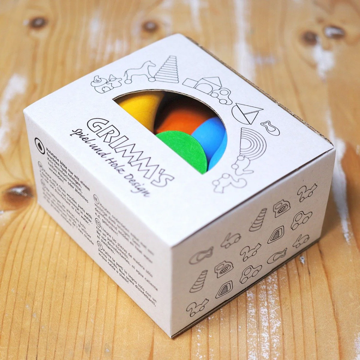 Grimm's Sorting Rainbow Mushrooms 12 Pieces - Image 7