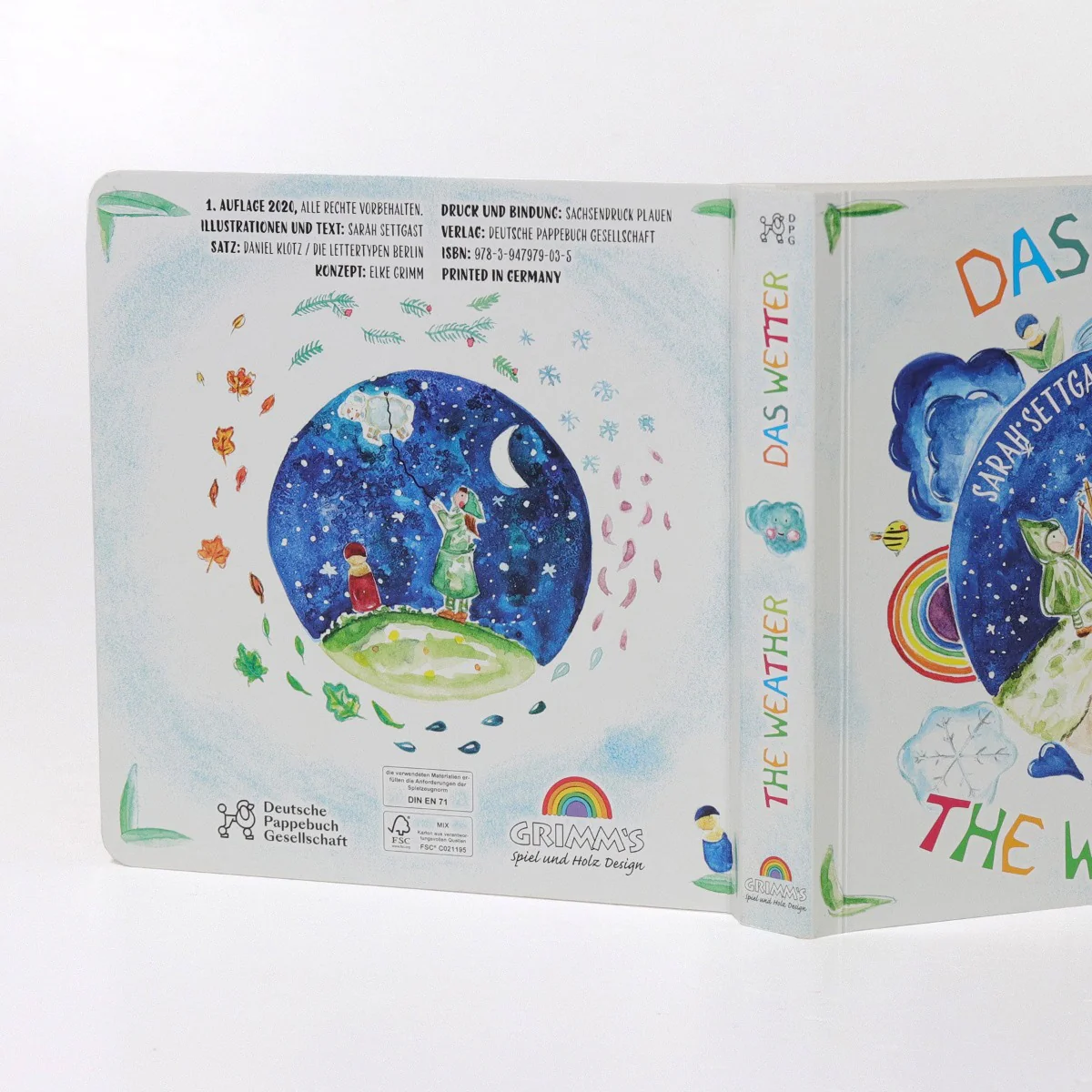 Grimm's Weather Cardboard Book - Image 7