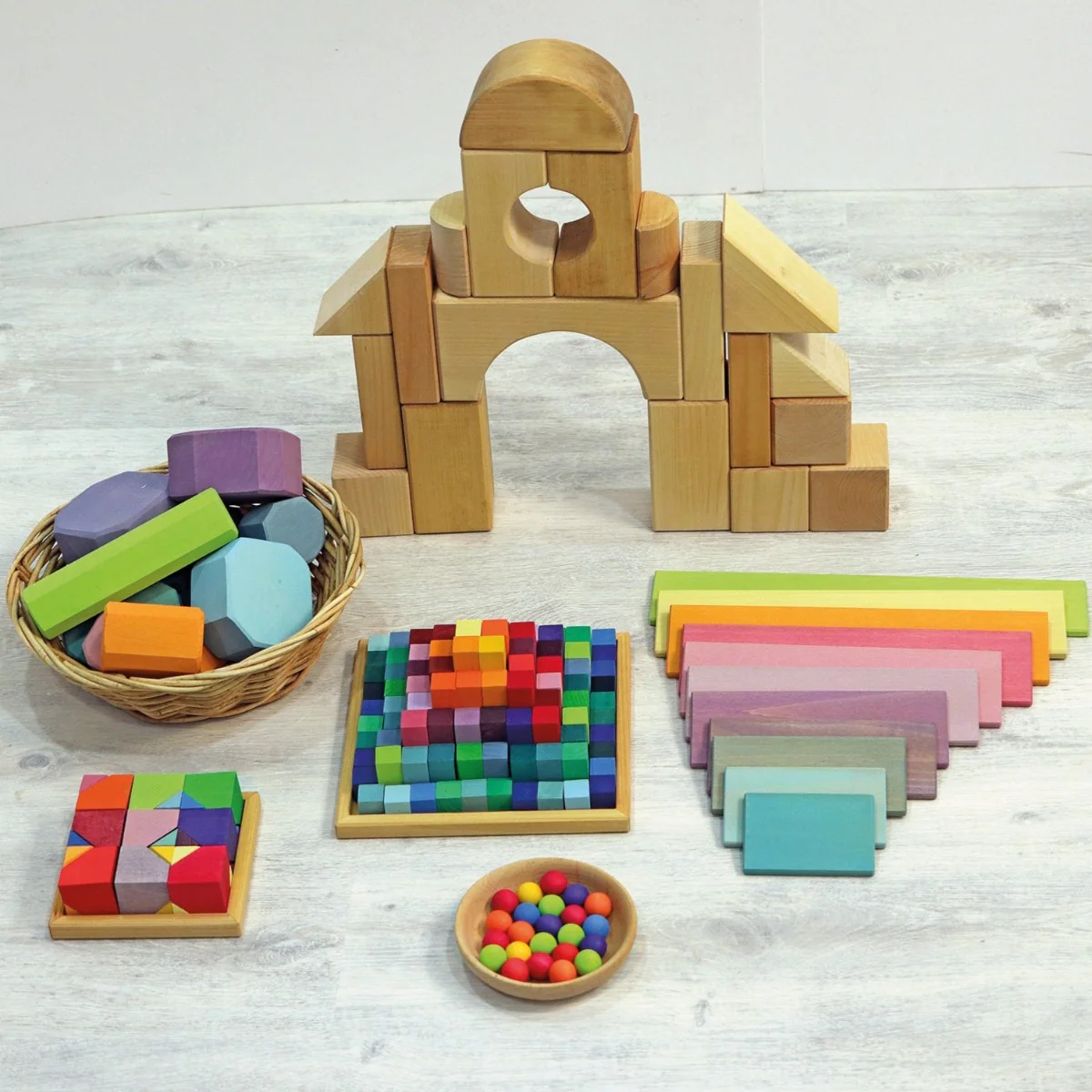 Grimm's Wooden Marbles 35 Pieces - Image 3