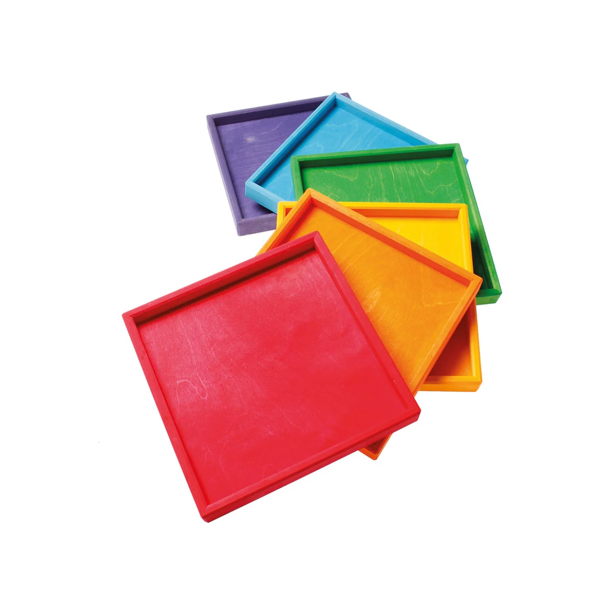 Grimm's Wooden Rainbow Frames 6 Pieces - Image 6