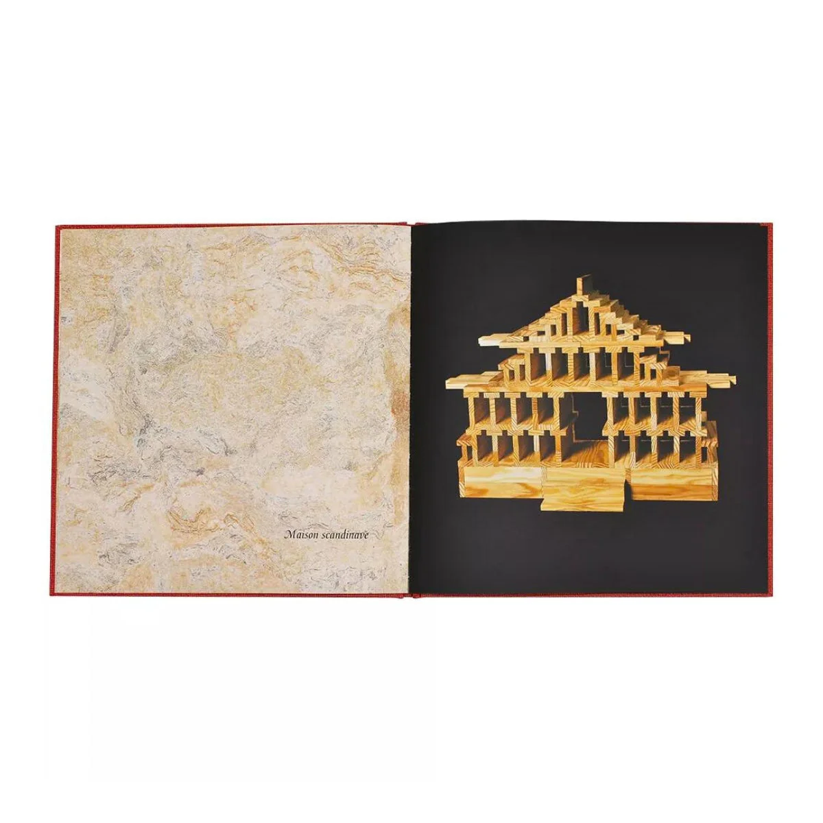 KAPLA Blocks Building Art Book - Red - Beginner (6+) - Image 7