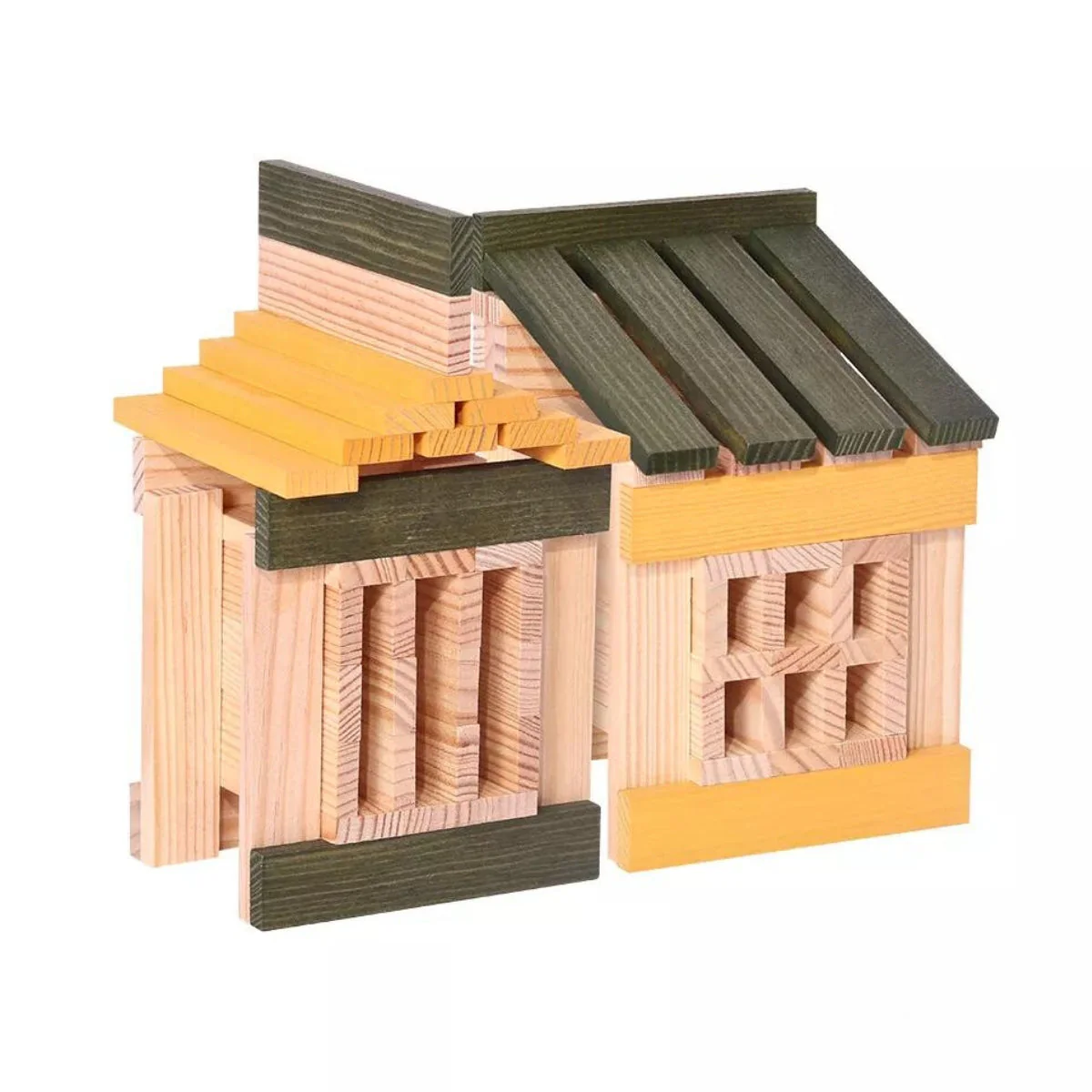 KAPLA Construction Building Blocks - 75 Spider Set - Wooden Case - Image 6