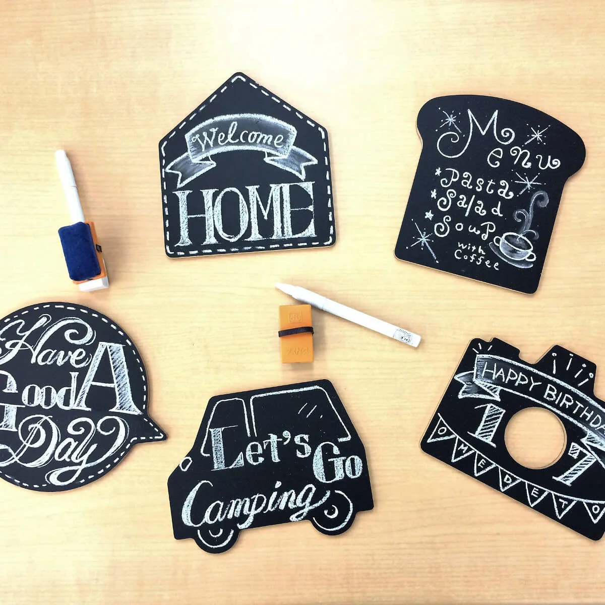 Kitpas Magnetic Memo Chalkboard Sets - "Shape Your Day" - Retired Product - Image 6