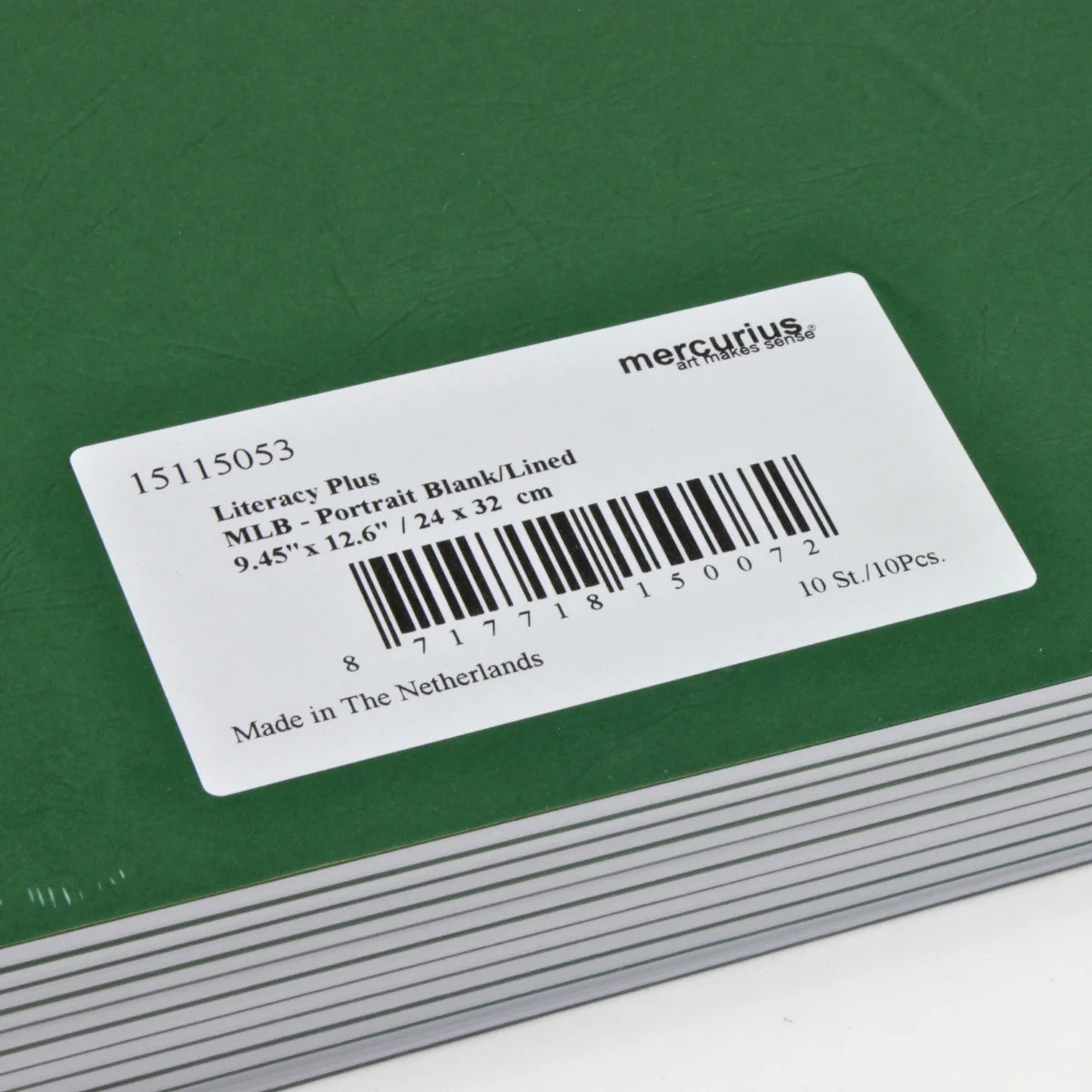 Literacy Lesson Book Spiral Portrait 24x32cm alt blank/dotted mid-line pgs, SINGLE BOOK - Image 8