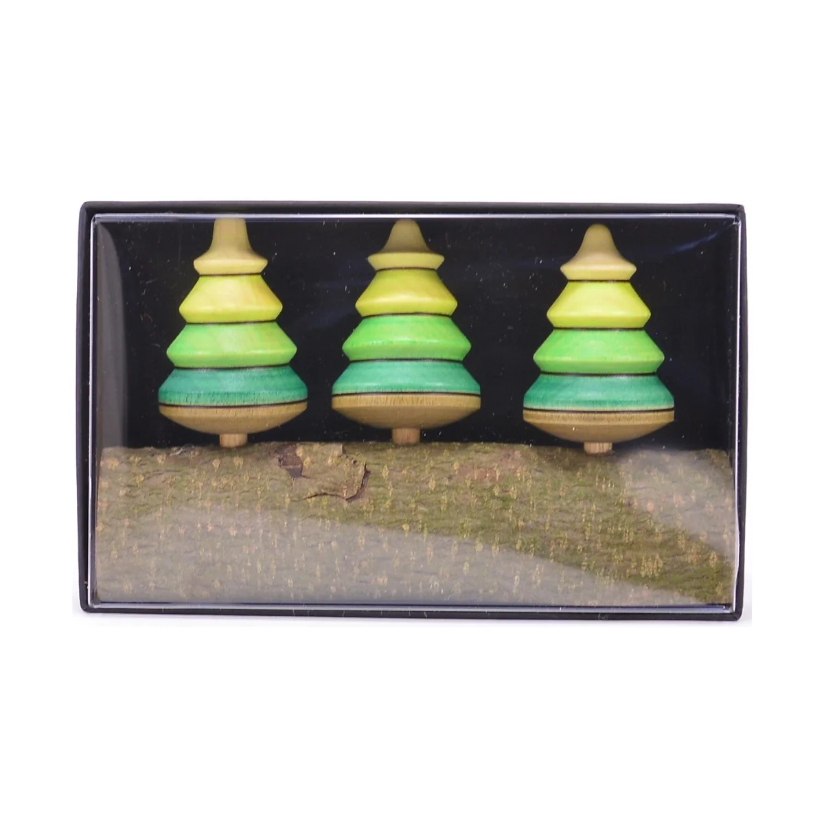 Mader Tree Spinning Top on Branch 3 pieces in Box - Image 7