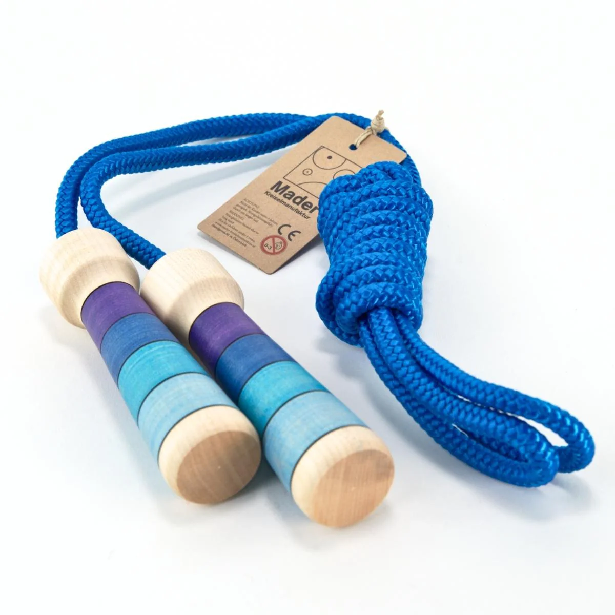 Mader Skipping Rope for Older Children (from 1.4m body height) - Coloured Handle Nylon Rope - Retired Product - Image 8