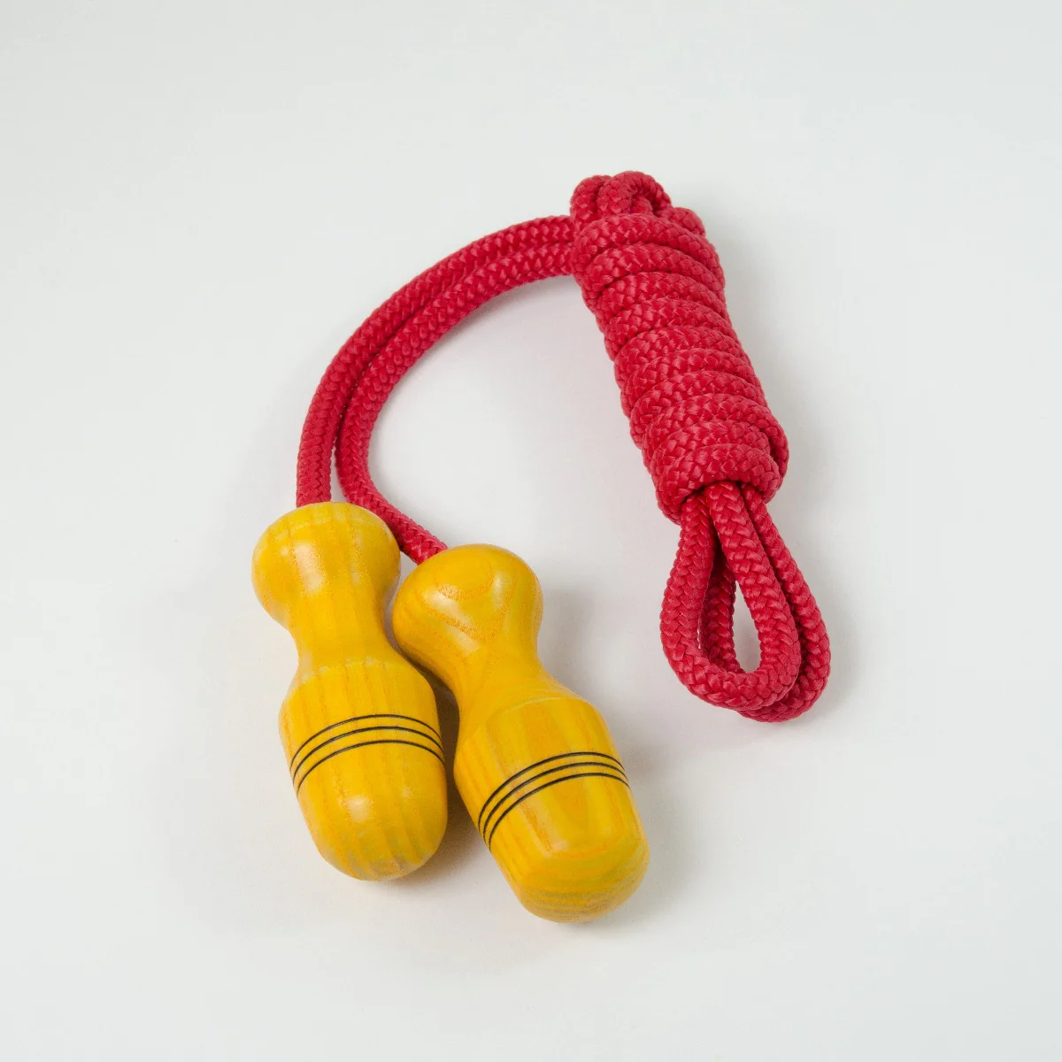 Mader Skipping Rope for Younger Children (to 1.4m body height) - Coloured Handle Nylon Rope - Image 5