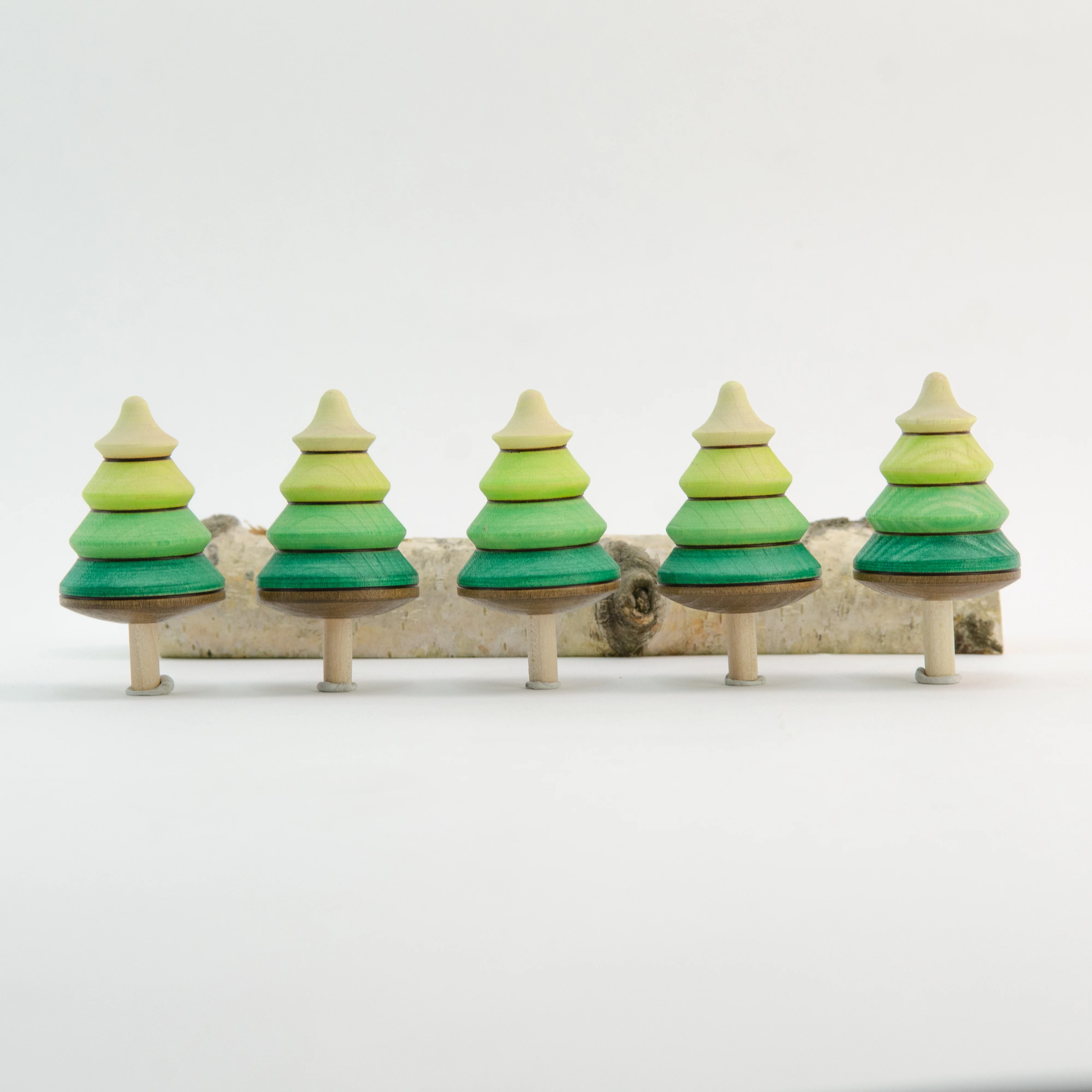 Mader Tree Spinning Top on Branch Forest 5 pieces - Image 5
