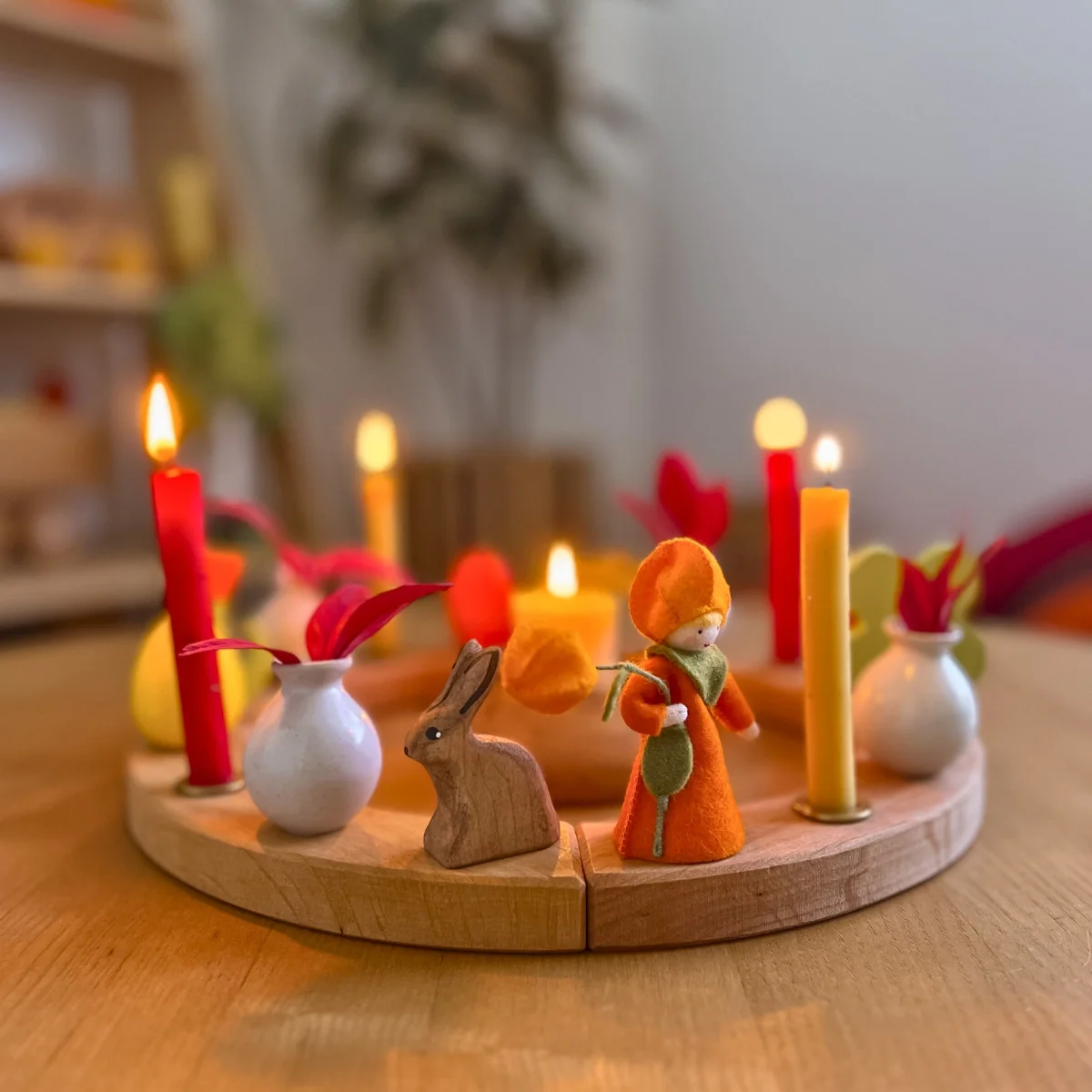 Grimm's Birthday Ring Natural 16 Holes - Image 5