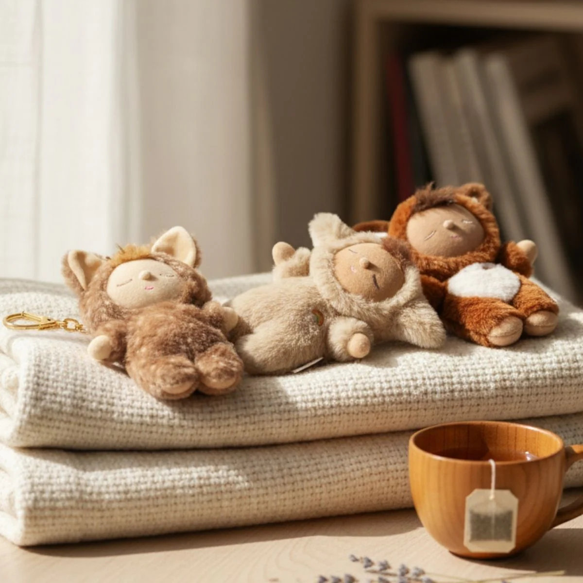 Olli Ella Cozy Bag Charm Keychains - Image 3