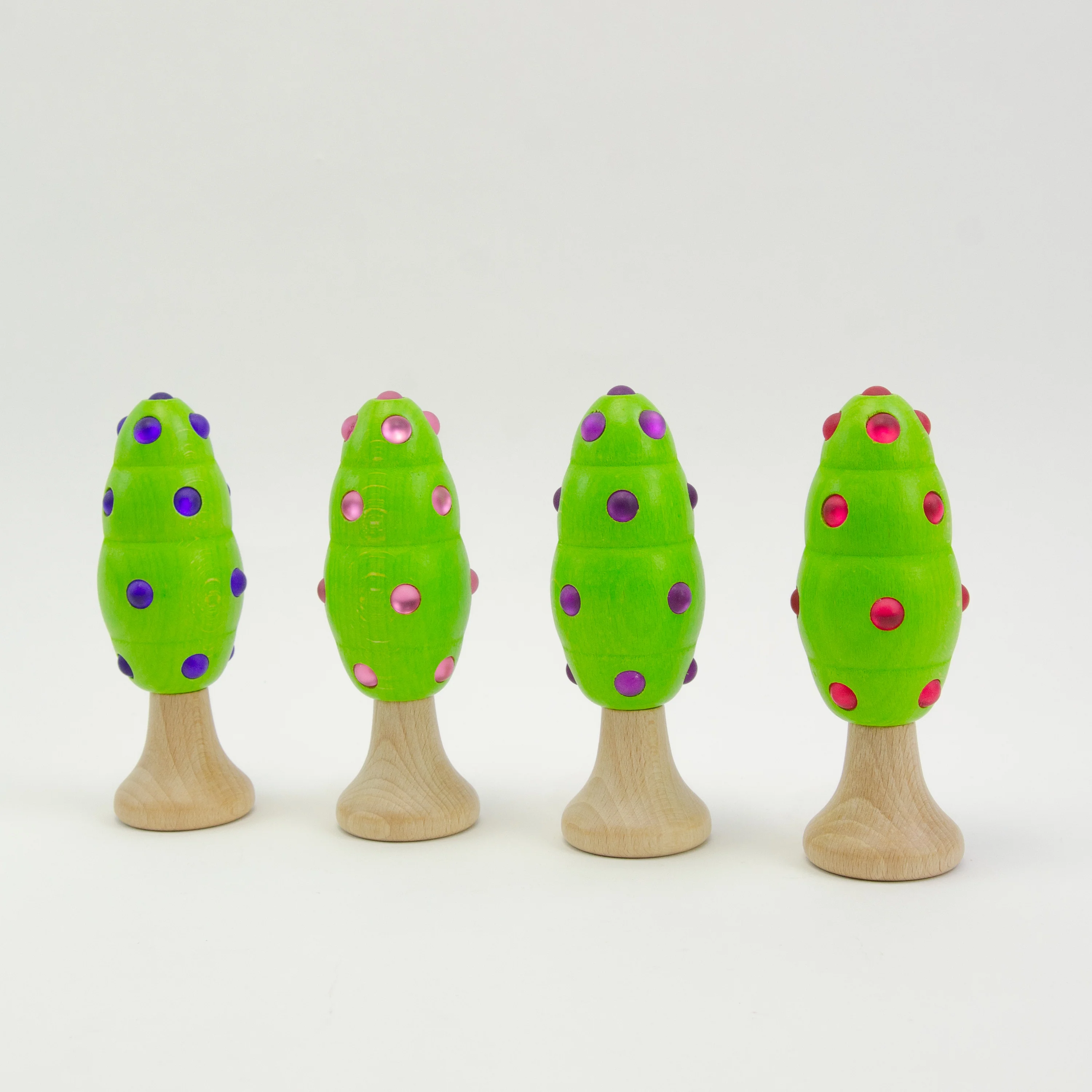 Regenbogenland Wooden Trees 12 pieces - Image 6