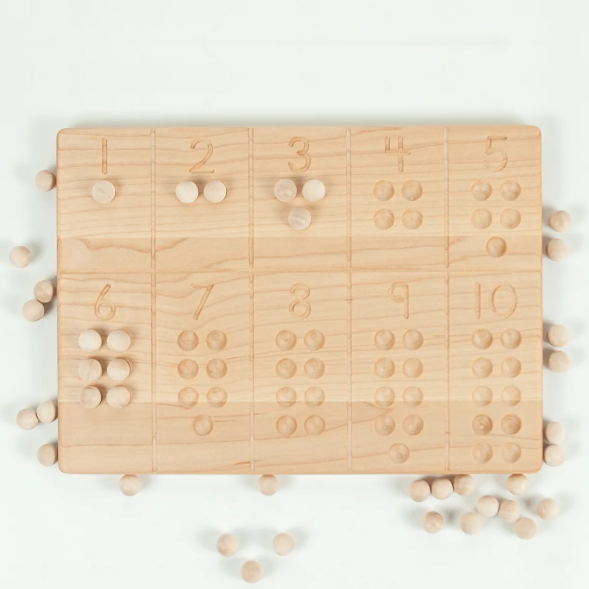 From Jennifer Reversible 1-10 Tracing and Number Counting Board - Image 5