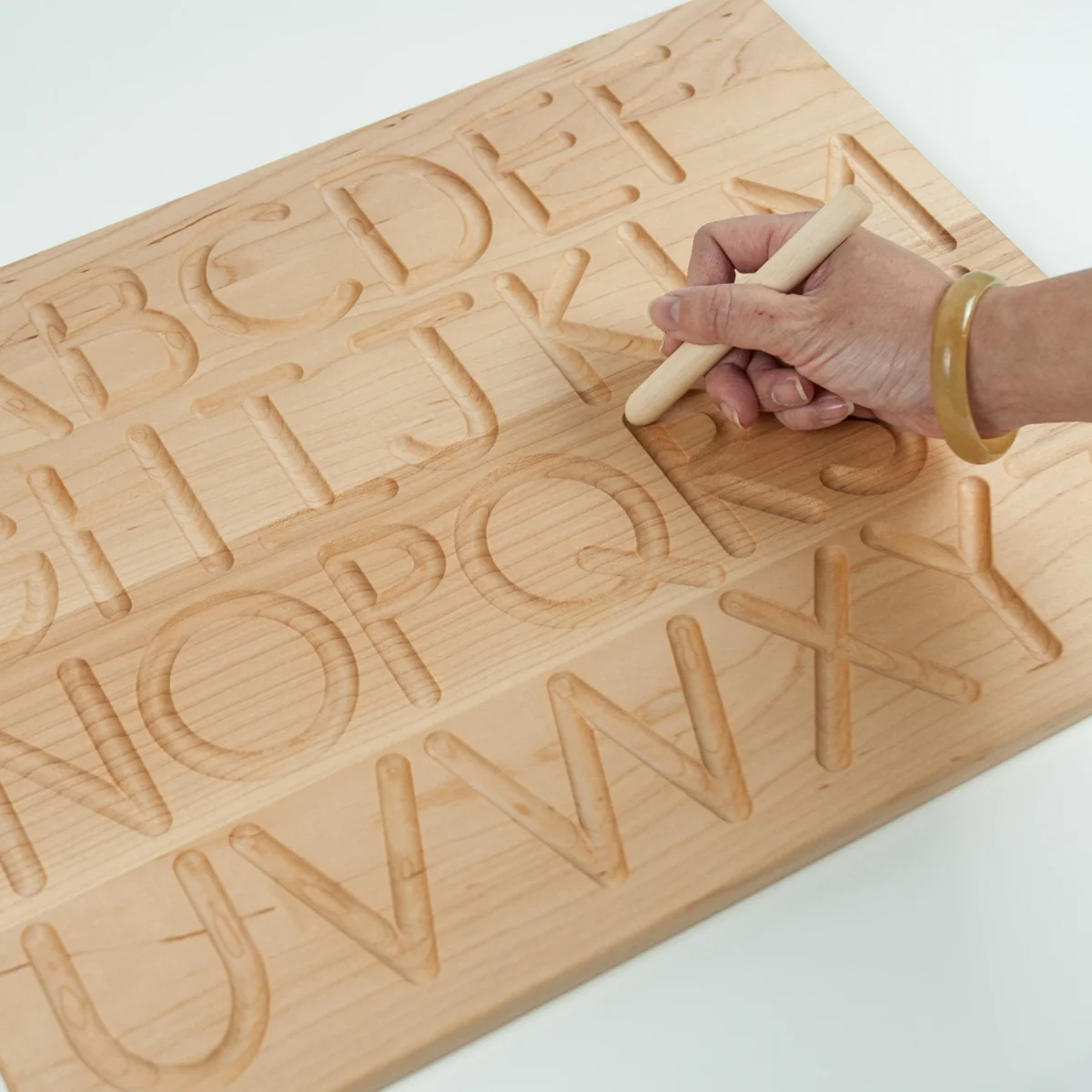 From Jennifer Reversible Alphabet Tracing Board - Image 3