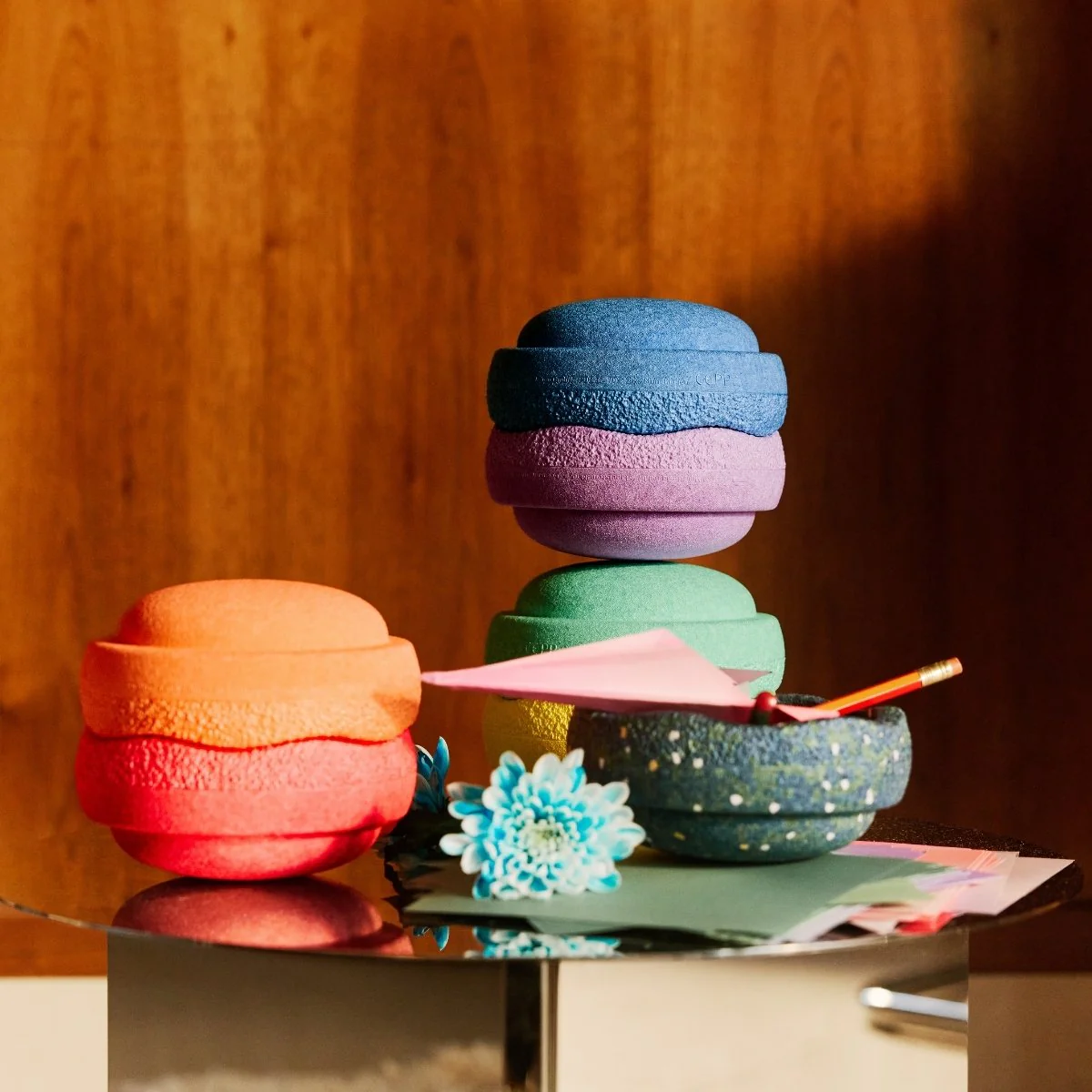 Stapelstein® EASTER PROMO Rainbow Classic Mini 6 + Mini Pond - Image 3