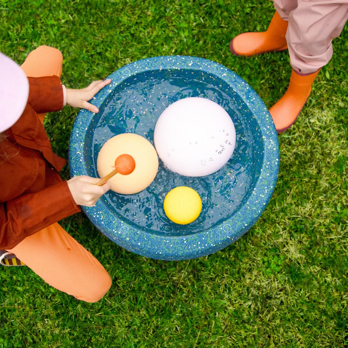 Stapelstein® EASTER PROMO Water Play Set - Grow XL Pond + Inside Sea Rose - Image 3