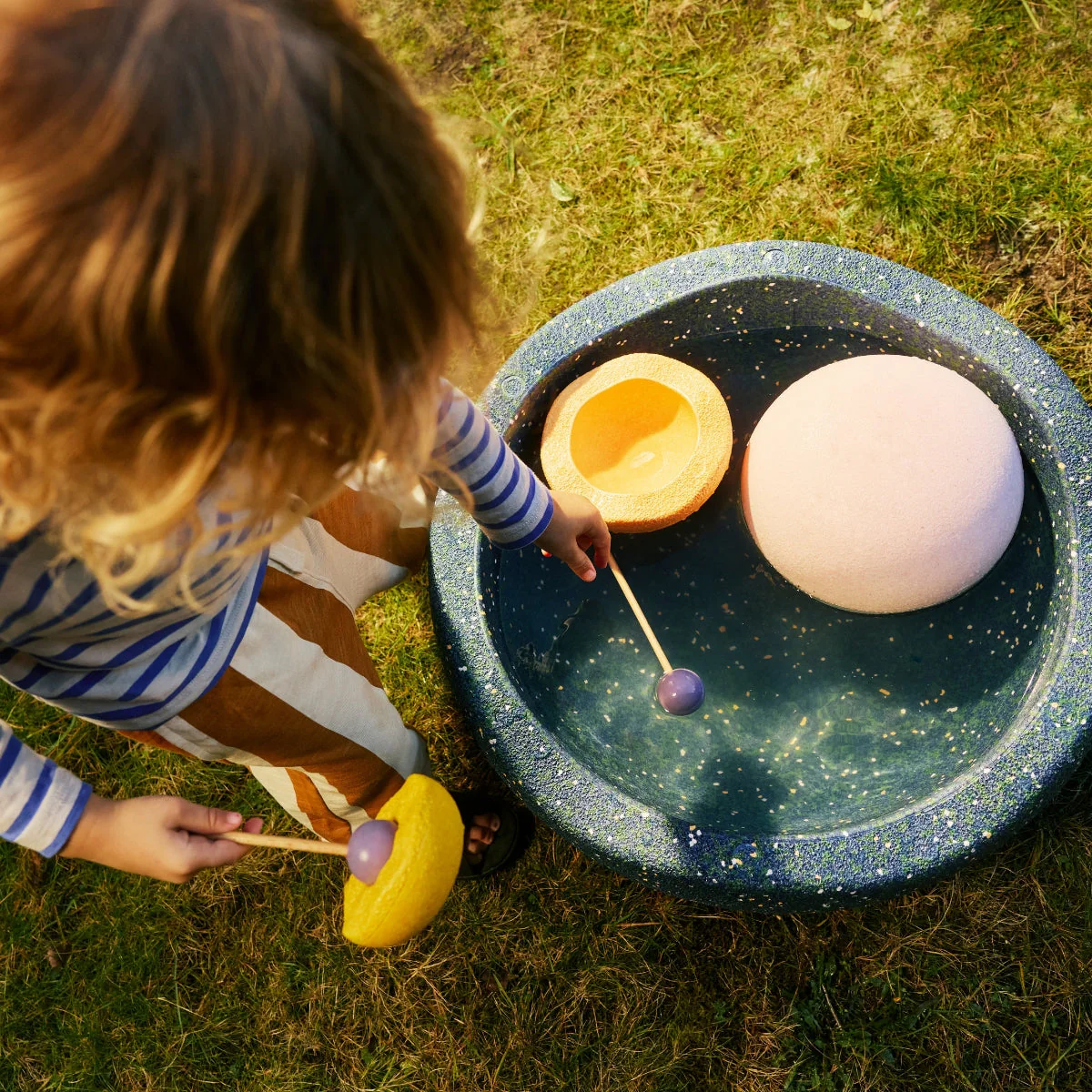 Stapelstein® EASTER PROMO Water Play Set - Grow XL Pond + Inside Sea Rose - Image 5