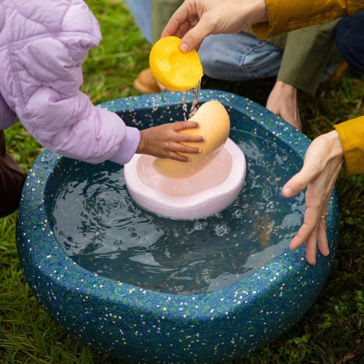 Stapelstein® EASTER PROMO Water Play Set - Grow XL Pond + Inside Sea Rose - Image 6