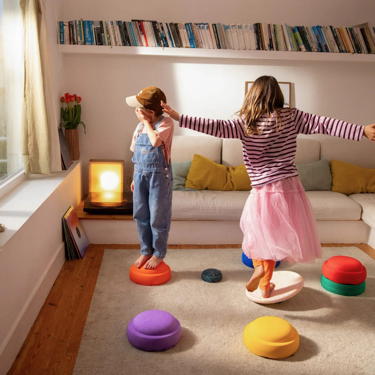 Stapelstein® EASTER PROMO Rainbow Classic 7 + Petal Board + Mini Pond - LATE APRIL ARRIVAL - Image 5