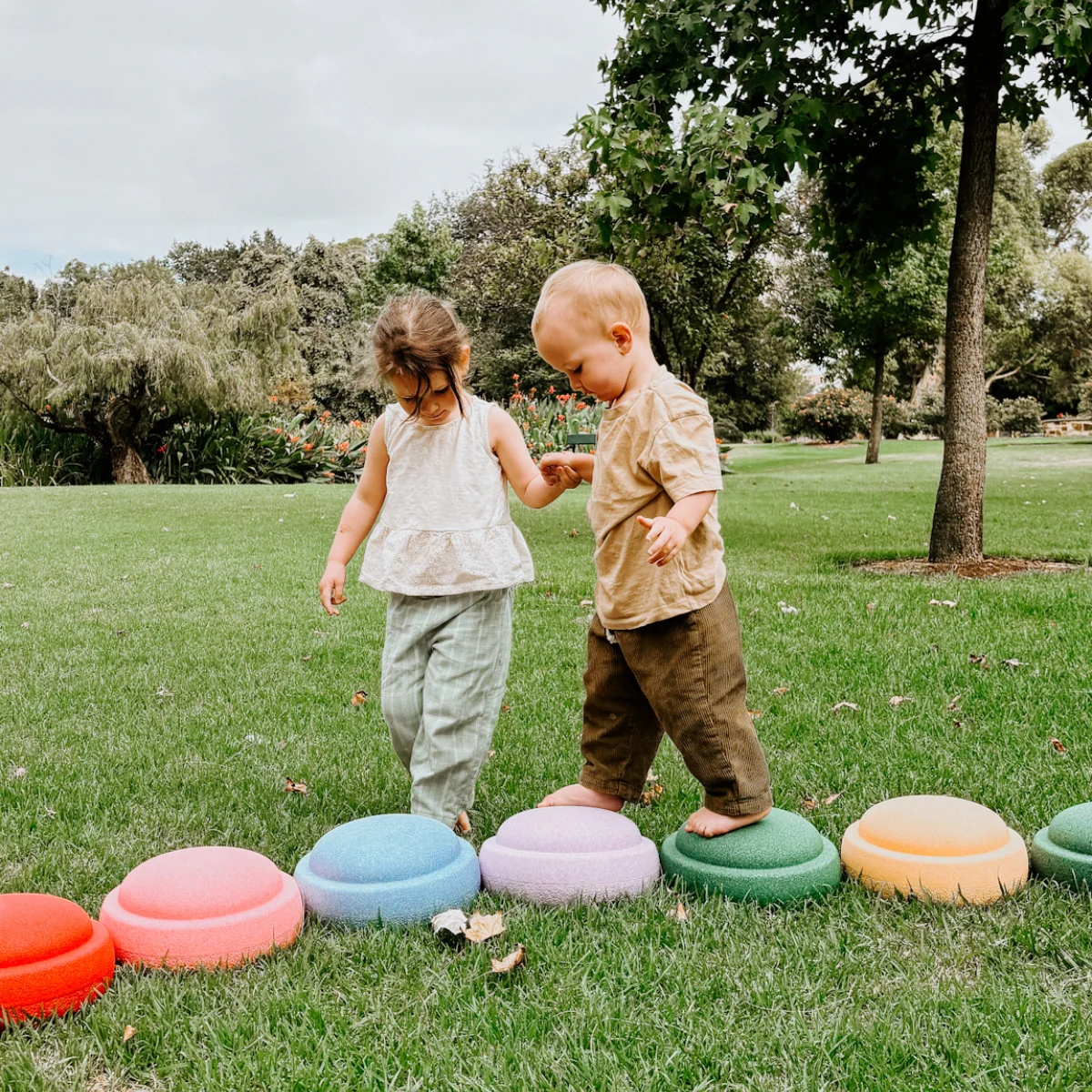 Stapelstein Balance Stepping Stones - Original, Single, Solid Colours - Image 3