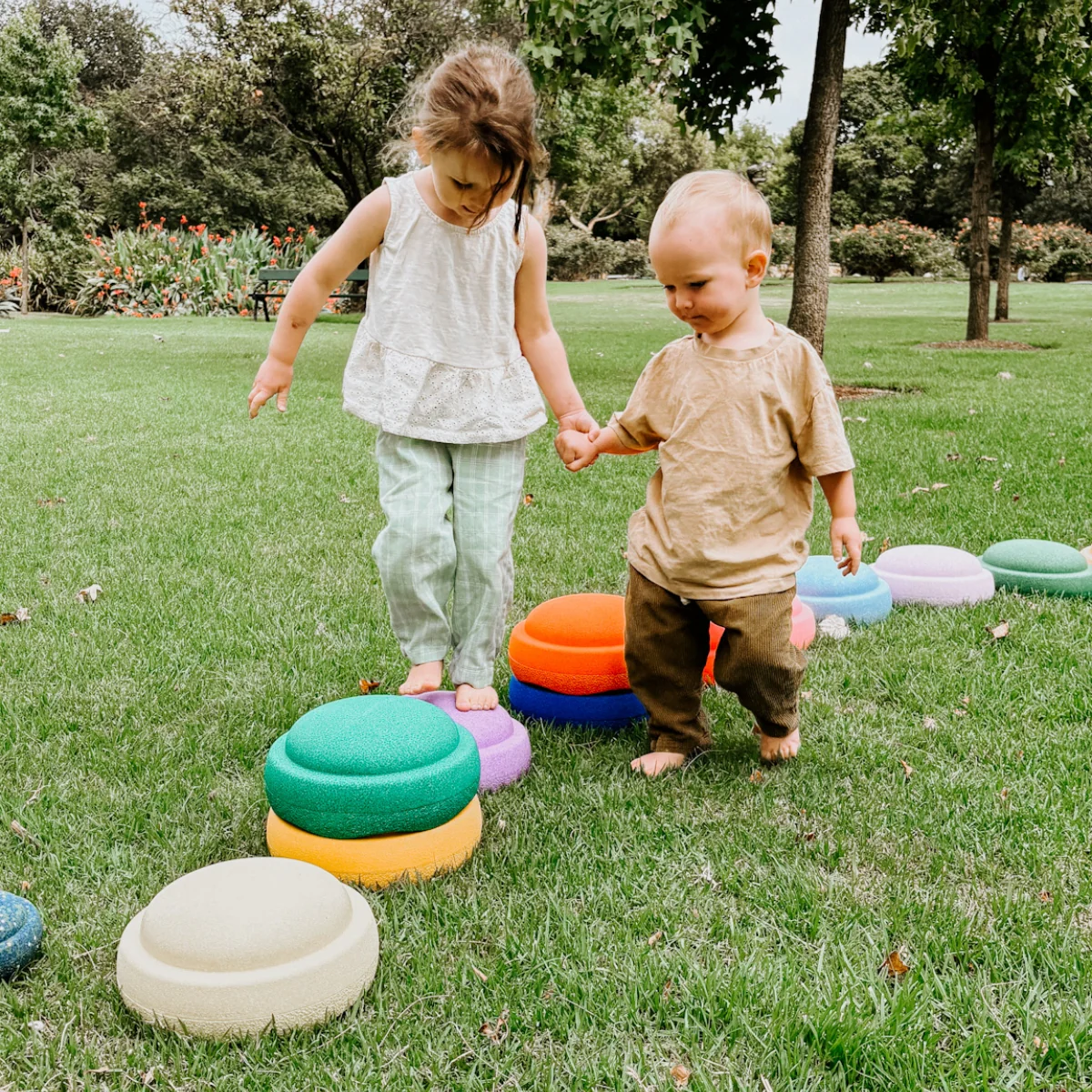 Stapelstein Balance Stepping Stones - Original, Single, Solid Colours - Image 5