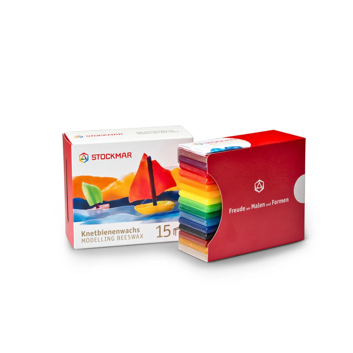 STOCKMAR Modelling Beeswax 15 Assorted Colours - Image 12