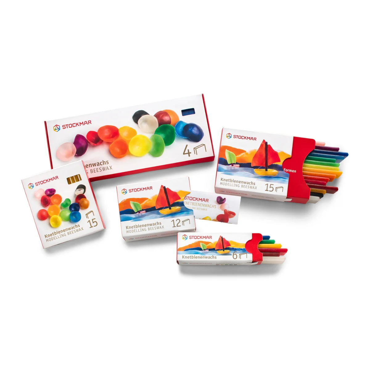 STOCKMAR Modelling Beeswax 15 Assorted Colours - Image 19