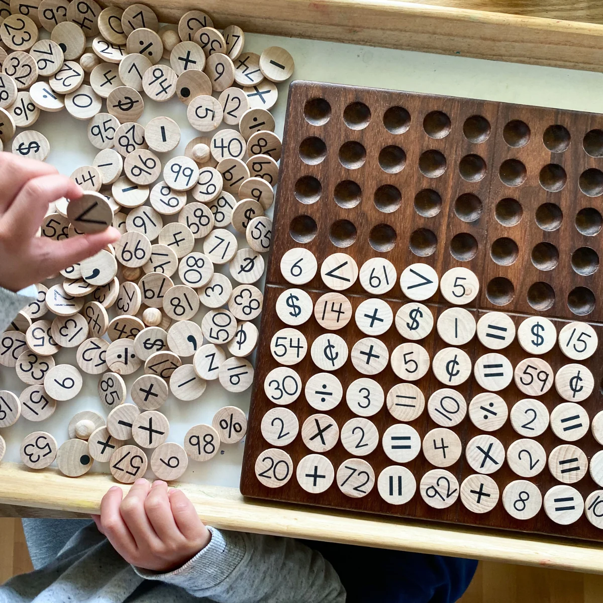 From Jennifer Hundred Frame with Wool Balls - Image 17