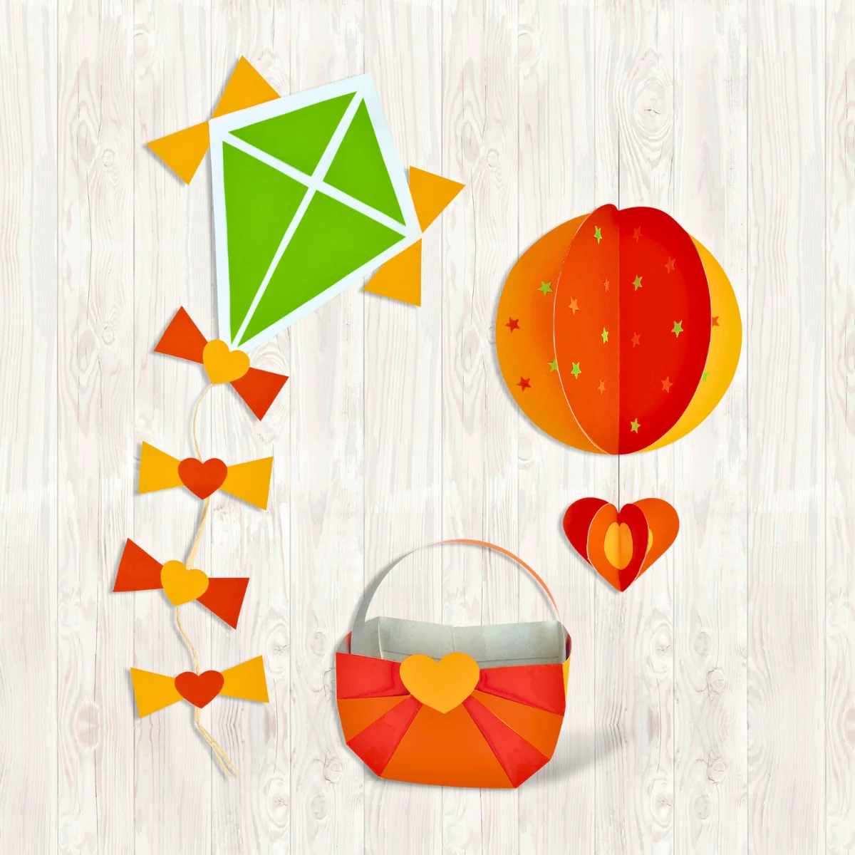 URSUS Cardboard - 20 Sheets, 4 Colours - A4, Neon - Image 3